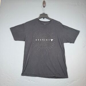 Destiny Video Game T Shirt Large Black Bungie Graphic Promo Gaming Mens Tee